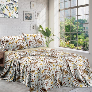 헤니에모 로우 모크 맞춤 침구 세트 침대 시트 더블 침대 시트 - Product Image 4