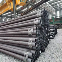 Tuyaux de puits et tubes de forage pour l'extraction de pétrole et de gaz API 5CT J55/K55/N80/L80/P110 Tube de pétrole sans soudure en carbone