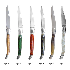 Couteau pliant de poche Bochen à manche en résine, très vendu, pour le camping tactique, les expéditions et les aventures en plein air - Product Image 2