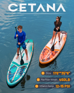 Planche de paddle gonflable personnalisée OEM ODM en gros, 11'6'*35'*6', planche de surf gonflable pour la pêche, planche de surf souple pour <span class=keywords><strong>le</strong></span> surf - Product Image 4