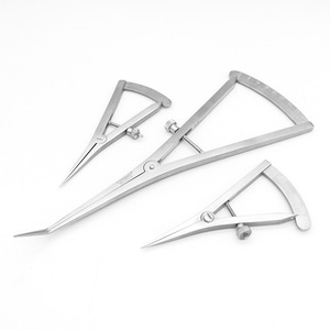 Regla medidora de párpados de acero inoxidable, instrumento para medir párpados, instrumento para cirugía estética, compás. - Product Image 4