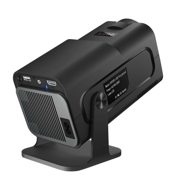 Original Free Style 4k Office Home Smart Portable Outdoor Android 11 1080P Projector HY320 300 ANSI Lumens 4K LCD Screen Mirror