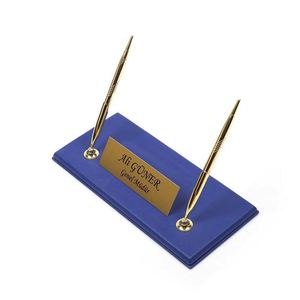 Desk <b>Name</b> <b>Tag</b> With Manager Pen Set & Pen Set Base - Product Image 4