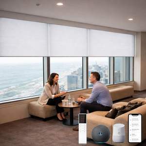 Nouvelles Stores Motorisés avec Télécommande, Stores Enrouleurs Intelligents, Stores Enrouleurs Électriques Wi-Fi - Product Image 1