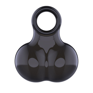 Vibrating Cock Ring With Testicle Cover For Adult Stimulation Foreplay Tease - Product Image 4