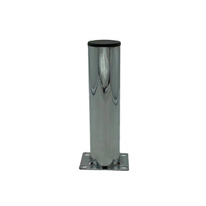 Furniture <b>Leg</b> Cylindrical Adjustable <b>Sofa</b> Cabinet Coffee Table TV <b>Legs</b> 50mm60mm Chrome Black Silver Gray Cold Rolled Steel - Product Image 2