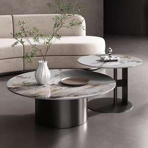 Tavolino da caffè di lusso <span class=keywords><strong>per</strong></span> uso domestico, moderno e semplice, <span class=keywords><strong>per</strong></span> un piccolo appartamento, durevole <span class=keywords><strong>per</strong></span> piccoli spazi - Product Image 4