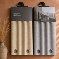Cortinas Opacas Impresas Listas para Usar, Colores Variados, Cortinas Coloridas para Ventanas, Venta al por Mayor Directa de Fábrica para Decoración del Hogar y Hoteles