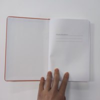 Agenda personnalisé tendance 2025 2026, agenda en cuir PU rigide, planificateur, journal de lecture, carnet à points A5