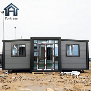 Casa Prefabbricata Espandibile <span class=keywords><strong>in</strong></span> Container da 40Ft e 20Ft Pronta per la Spedizione, Villa Mobile Prefabbricata con 2, 3, 4, 5 Camere da Letto <span class=keywords><strong>in</strong></span> <span class=keywords><strong>Vendita</strong></span> - Product Image 2