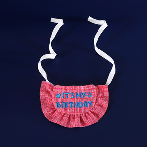 Sombrero <span class=keywords><strong>de</strong></span> fiesta <span class=keywords><strong>de</strong></span> algodón para mascotas, estilo dulce para invierno, con bordado <span class=keywords><strong>de</strong></span> purpurina <span class=keywords><strong>tejido</strong></span>, babero <span class=keywords><strong>de</strong></span> encaje <span class=keywords><strong>de</strong></span> feliz cumpleaños y diseño <span class=keywords><strong>de</strong></span> pastel en relieve para gatos y perros - Product Image 4