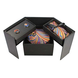 Direct Sales Business Gift High Quality Men'S <strong>Tie</strong> Polyester Woven Neck <strong>Tie</strong> <strong>Set</strong> - Product Image 4