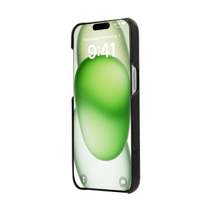 <span class=keywords><strong>Coque</strong></span> de téléphone anti-chute en cuir végétalien avec coutures au design rétro de luxe pour <span class=keywords><strong>iPhone</strong></span> 14 15 16 17 Pro Max - Product Image 4
