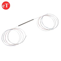 780nm 844nm FC Connecteur 1x2 1:3 Monomode Mini Tube En Acier Inégal 2 Port FBT Coupleur Rapport Fibre Optique Splitter
