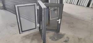 Fenêtre à battant en aluminium sur mesure, double vitrage Low-E, haute sécurité, rideaux intégrés, salle de bain, appartement, Energy Star - Product Image 6