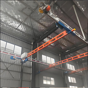 יחיד גמיש מונורייל חשמלי יחיד גורת תקורה מעל 0.5 טון 1 טון 2 טון 3 טון גמיש משולב עגור למכירה - Product Image 5