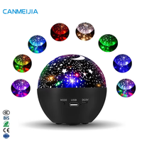 Lampes de nuit LED USB pour la maison, les bébés, les enfants, lampe lune, nébuleuse, ciel étoilé, mini projecteur d'étoiles intelligent, lampe de nuit/lampe de table/lumière LED