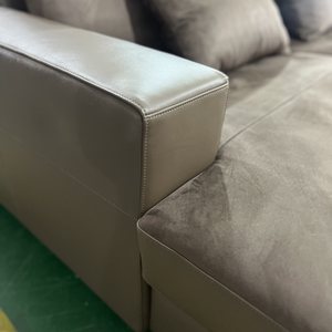 नए डिजाइन लिविंग रूम फर्नीचर ने बड़े वर्ग के सोफे बिस्तर एकल सीट धातु संरचना को नरम किया - Product Image 6