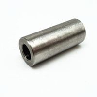 Entretoises plates en aluminium M5 (OD=10mm) de haute qualité, non filetées, longueur 3-70mm