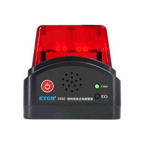 Phạm vi điện áp báo động của máy dò điện gần kẹp nối đất 1850 etcr: 40V đến 10KV - Product Image 1