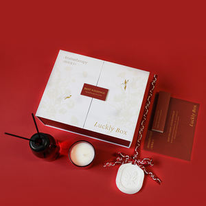 ชุดของขวัญเทียนหอมถั่วเหลืองพรีเมียม LANJO แบบกำหนดเอง กล่องหรูหรา สำหรับคริสต์มาส วันเกิด วันวาเลนไทน์ ขายส่ง เป็นมิตรกับสิ่งแวดล้อม - Product Image 3