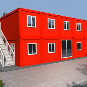 공장 공급 40ft 배송 컨테이너 하우스 빌라 고급 주택 모듈 형 주택 건설 판매