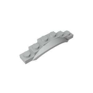 [Gobricks] GDS-M099 bán buôn xây dựng khối bộ phận bánh xe vòm Chắn Bùn 1 1/2x6x1 [vòm mở rộng] 62361 913514 - Product Image 1