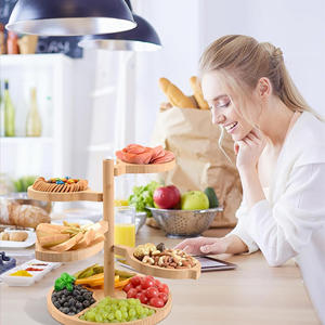 Planche à <span class=keywords><strong>fromage</strong></span> en bambou 5 in1 planche à charcuterie rotative <span class=keywords><strong>plateau</strong></span> de service <span class=keywords><strong>pivotant</strong></span> pour la fête plateaux de service à la maison plateaux planche à <span class=keywords><strong>fromage</strong></span> - Product Image 5