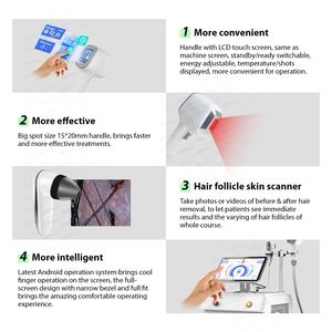 सौंदर्य उपकरण 755 1064 808 लेजर डायोड पेशेवर 8088nnm डायोड लेजर - Product Image 5