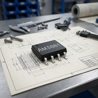 Composants électroniques, contrôleur PWM d'origine, puce IC, circuit intégré de gestion de l'alimentation