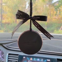 Diffuseur de voiture en résine suédée Peony Blush, recharge pour grille d'aération, parfum de luxe, désodorisant longue durée, éliminateur d'odeurs naturel