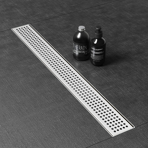 MondewayリニアチャンネルドレンPVCシャワーフロアリニアバスルーム水切りプラスチックサイフォンシャワードレンメーカー - Product Image 6