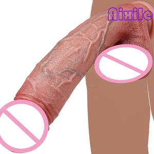 Dildo Realistico Grande 27,4 cm, Giocattolo Sessuale in Silicone <span class=keywords><strong>a</strong></span> Doppio Strato, Dildo Gigante Realistico per Punto G e Gioco Anale, Giocattoli Sessuali per Donne - Product Image 1