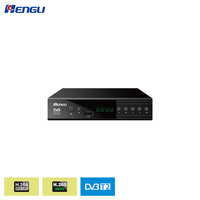Decodificador DVB T2 con logotipo personalizado 168, decodificador terrestre HD H.264/H.265, receptor de TV H.265 4K AC4, decodificador de señal de alta definición,