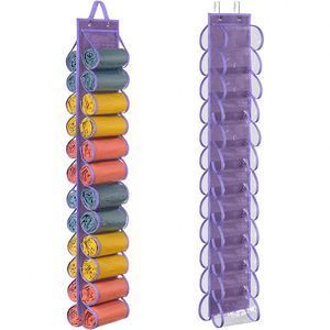 <b>Hooks</b> Wall Wardrobe Rack PVC Double Tier Hanger Holder Hanging Coat <b>Towels</b> Heavy Organizer Storage Clothes - Product Image 1
