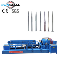 Machine à confectionner des poteaux en spirale contrôlée par PLC Rungoal avec une puissance de 150 kW, haute productivité pour la ligne de production en usine