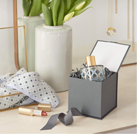 Benutzer definierte personal isierte Größe Luxus Hochzeit Schokolade Verpackung Papier Geschenk boxen für Valentinstag Geschenke Schmuck mit Band Schleife