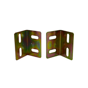 Galvanized <b>Corner</b> <b>Brackets</b> 7.9cm Carbon Steel Durable Furniture Hardware Cabinet Support Connectors - Product Image 4