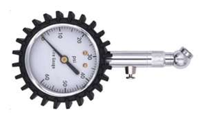 Manómetro de Presión de Neumáticos con Válvula de Latón y Manguera de Goma, Pantalla de Indicador 0-100 PSI, Disponible para Distribución Directa OEM/ODM - Product Image 2