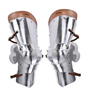 Armure médiévale de chevalier gothique, protège-jambes complet, armure portable, costume d'Halloween - Product Image 3