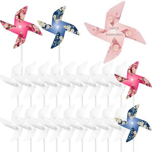 Thăng hoa trống pinwheels DIY pinwheels Craft gió Spinners đồ chơi thủ công DIY pinwheels Thăng Hoa Chuông Gió biểu tượng tùy chỉnh - Product Image 1