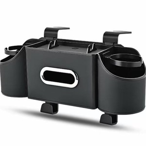 Organizador de <span class=keywords><strong>Almacenamiento</strong></span> para Asiento Trasero de Coche, <span class=keywords><strong>Caja</strong></span> Multifuncional para Pañuelos, Portavasos, <span class=keywords><strong>Caja</strong></span> de <span class=keywords><strong>Almacenamiento</strong></span> para Respaldo de Asiento de Coche - Product Image 5