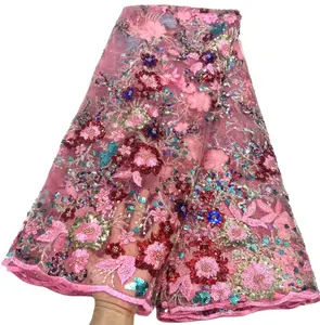 Supoo colorful heavy Handmade embroidery Wedding Party Dress Bridal Dress High Quality Beaded Austria Embroidery