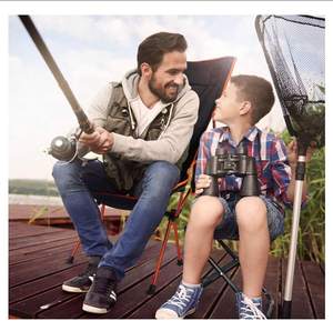 Sac à dos de plage en aluminium, noir, durable, sac à dos pliable ultraléger, chaise de <span class=keywords><strong>camping</strong></span> en plein air - Product Image 2