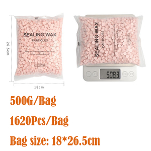 157 Couleurs <span class=keywords><strong>500g</strong></span> Partie 1 Perles de cire à cacheter octogonales Cire à cacheter vintage pour invitation de mariage - Product Image 3
