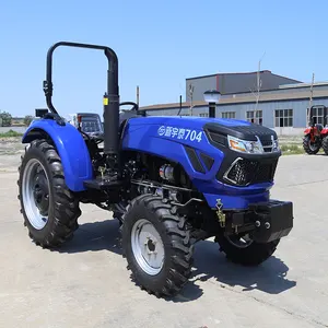 China 50hp Epa Grasmaaier 4X4 Kleine Tractor Met Voorste Eindlader Backhoe Kubota Tractoren Vrachtwagens Landbouw Mini Farm Tractor - Product Image 1