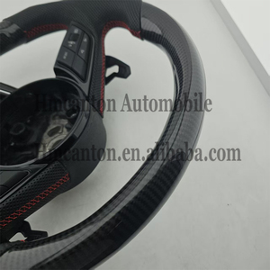 Volante Deportivo Popular de Fibra de Carbono y Alcántara para Modelos Audi A3 A4 A4L A5 A7L A8 Q5 Q7 B9 A6 R8 - Product Image 3
