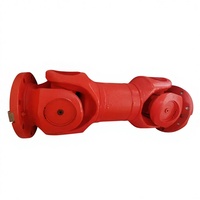 Croisillon de cardan robuste en acier rouge, diamètre intérieur 50 mm, 300 Nm