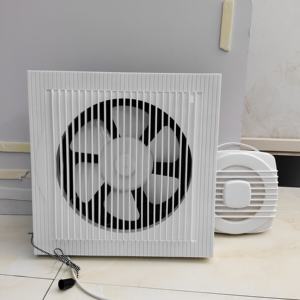 Ventilateur <span class=keywords><strong>d</strong></span>'évacuation électrique 200*200MM Cuisine Salle de bain Ventilateur <span class=keywords><strong>extracteur</strong></span> axial bidirectionnel Moteur CC 100% cuivre Montage mural Plastique - Product Image 4