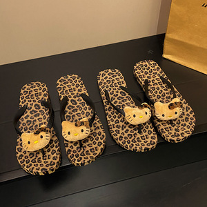 Nuove Ciabatte Leopardate <span class=keywords><strong>da</strong></span> <span class=keywords><strong>Donna</strong></span>, <span class=keywords><strong>Sandali</strong></span> Piatti Leggeri <span class=keywords><strong>da</strong></span> <span class=keywords><strong>Spiaggia</strong></span> per Attività Estive all'Aperto, Alla Moda con Clip - Product Image 2